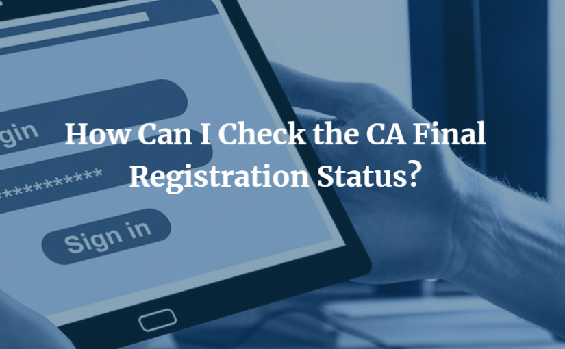CA final registration