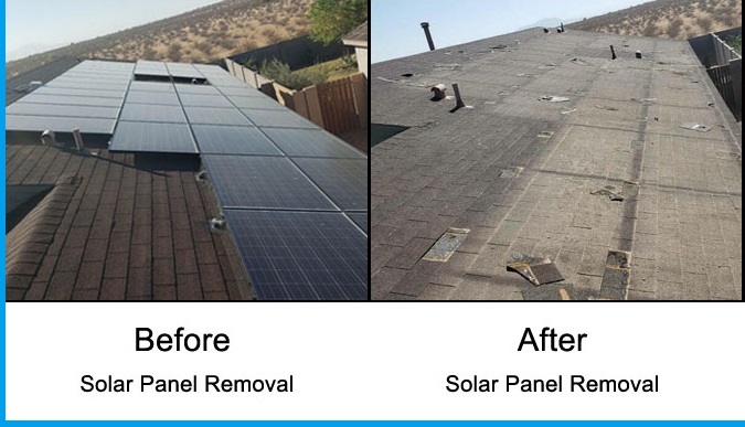 Remove Solar Panels