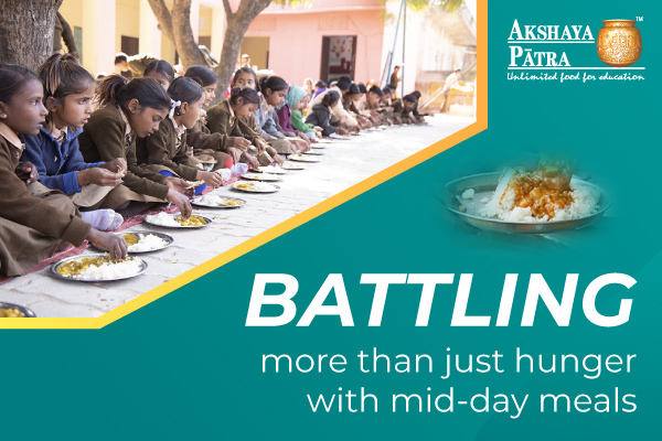 Battling more than just hunger with mid-day meals