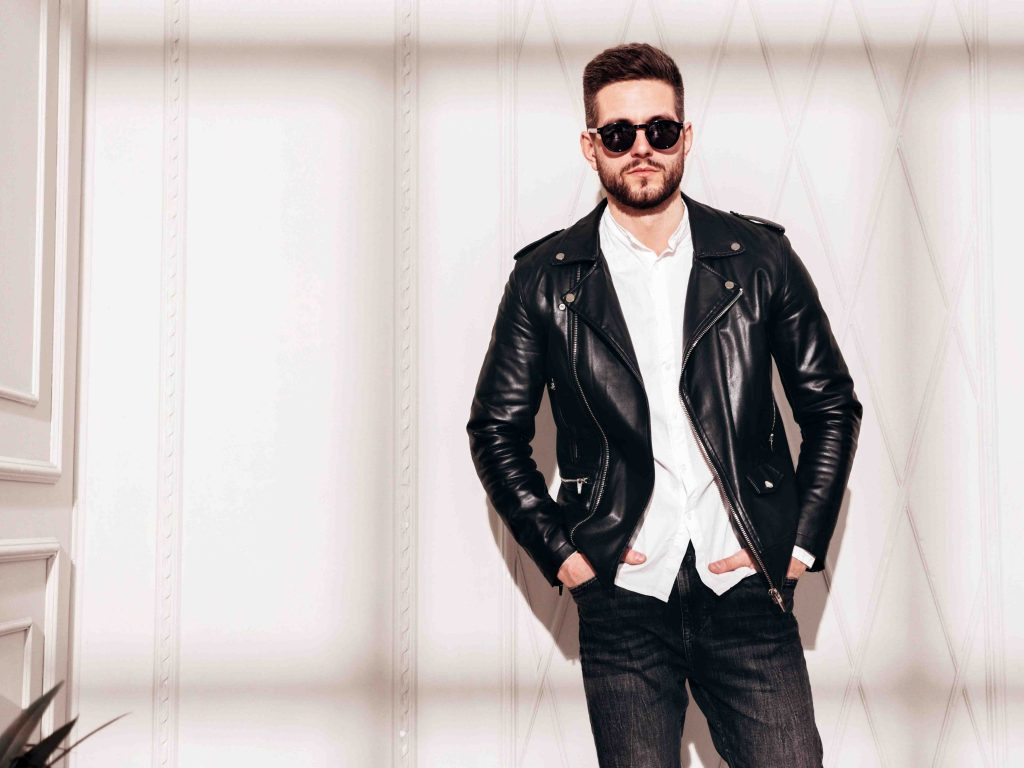 leather jacket
