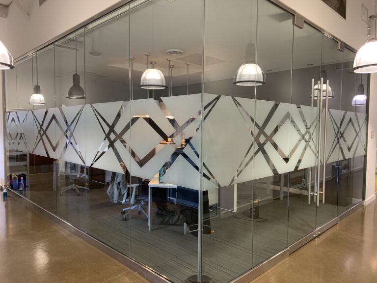 vinyl printing Window Graphics in Edmonton