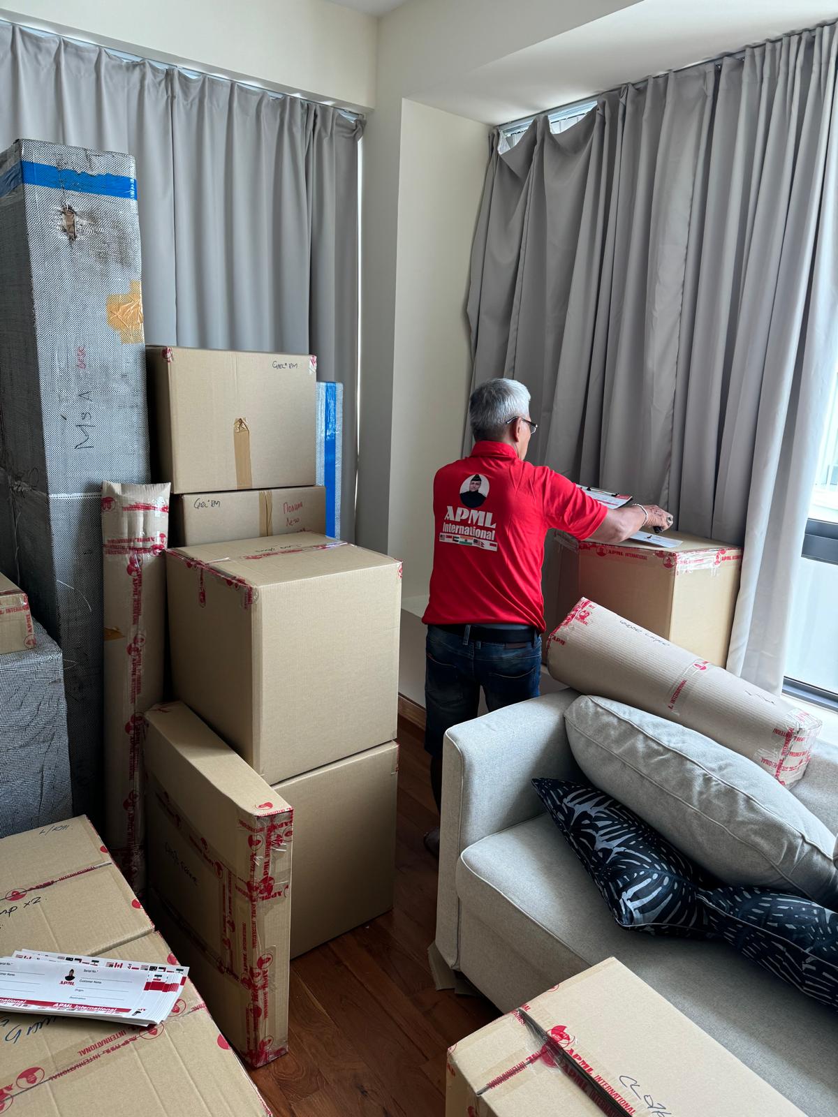 house moving services in Singapore