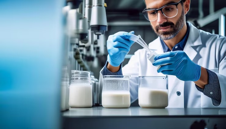 Milk protein analysis